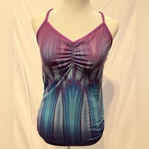 Prana, purple/ blue tank top